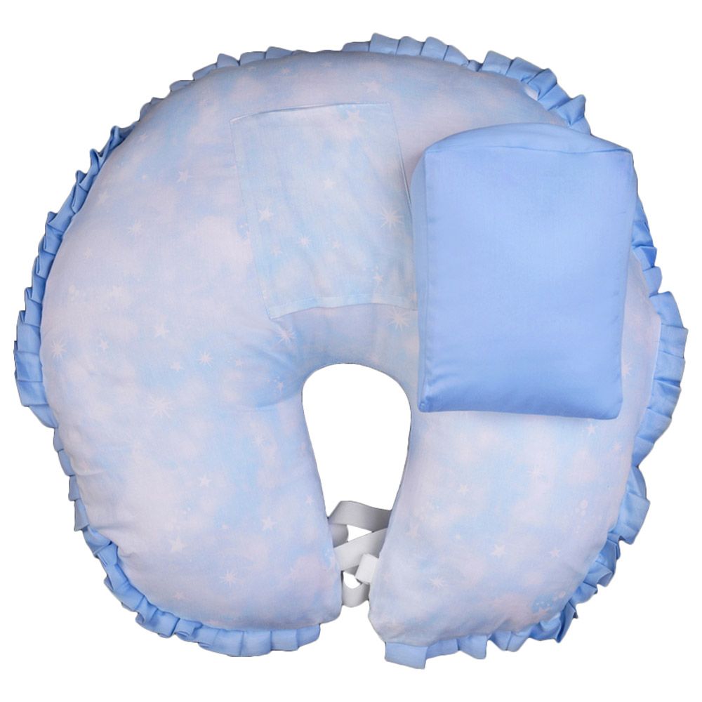 Fancy Fluff - Organic Feeding Pillow W/ Reclining Support Pillow - Nova