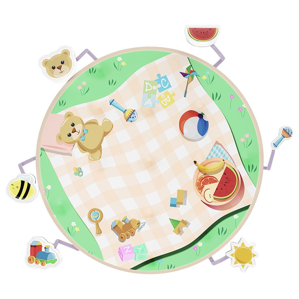 Fancy Fluff - Organic Baby Play Mat - Picnic