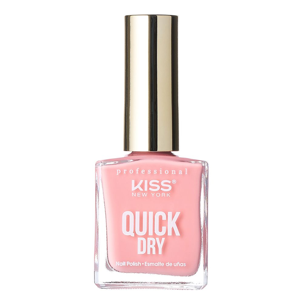 Kiss - Quick Dry Nail Polish - Toasted Pink