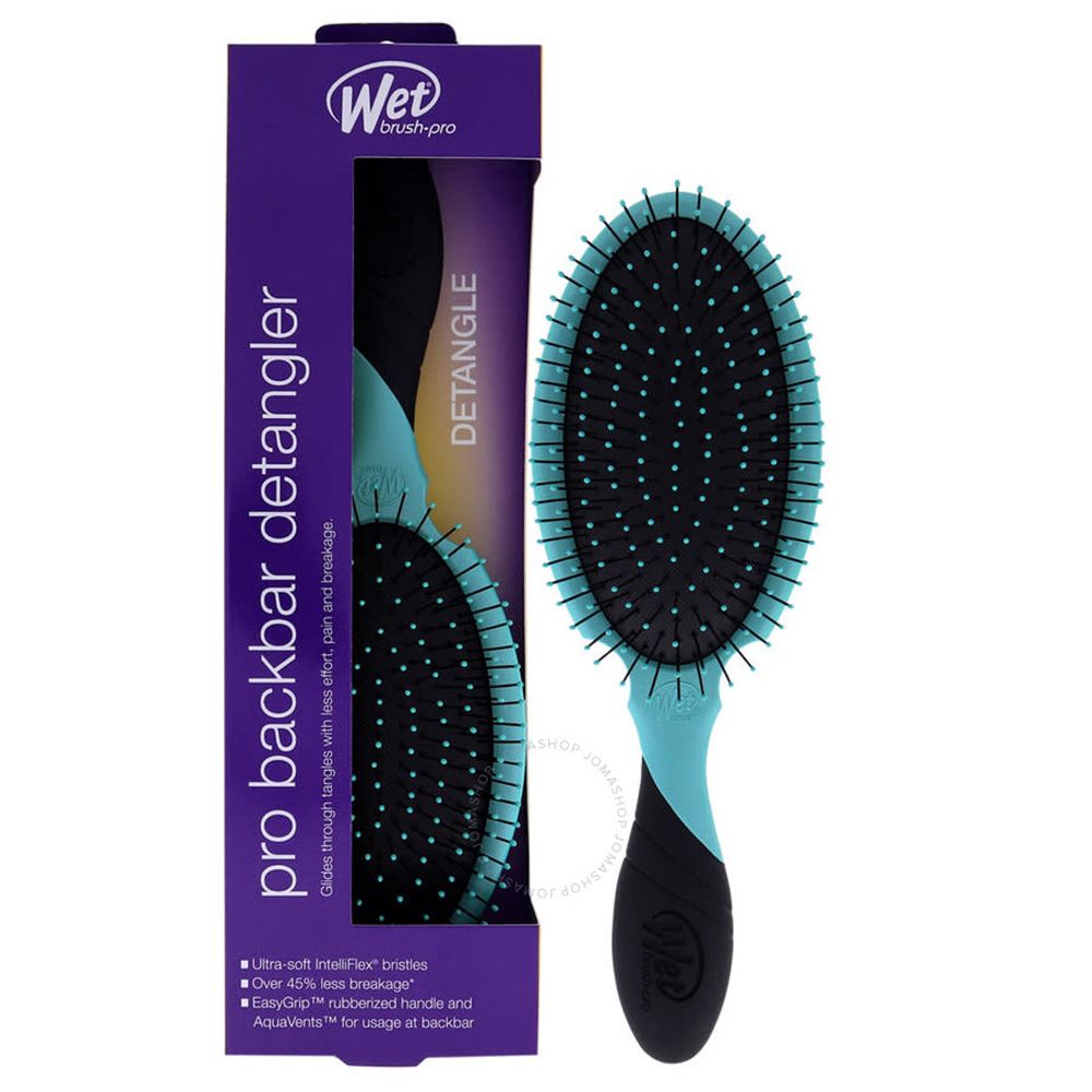 Wet Brush - Pro Backbar Detangler- Purist Blue