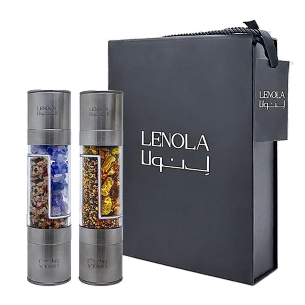 Lenola - Special Blend Salt & Pepper Mix Gift Box - 150 gm - 2 Pcs