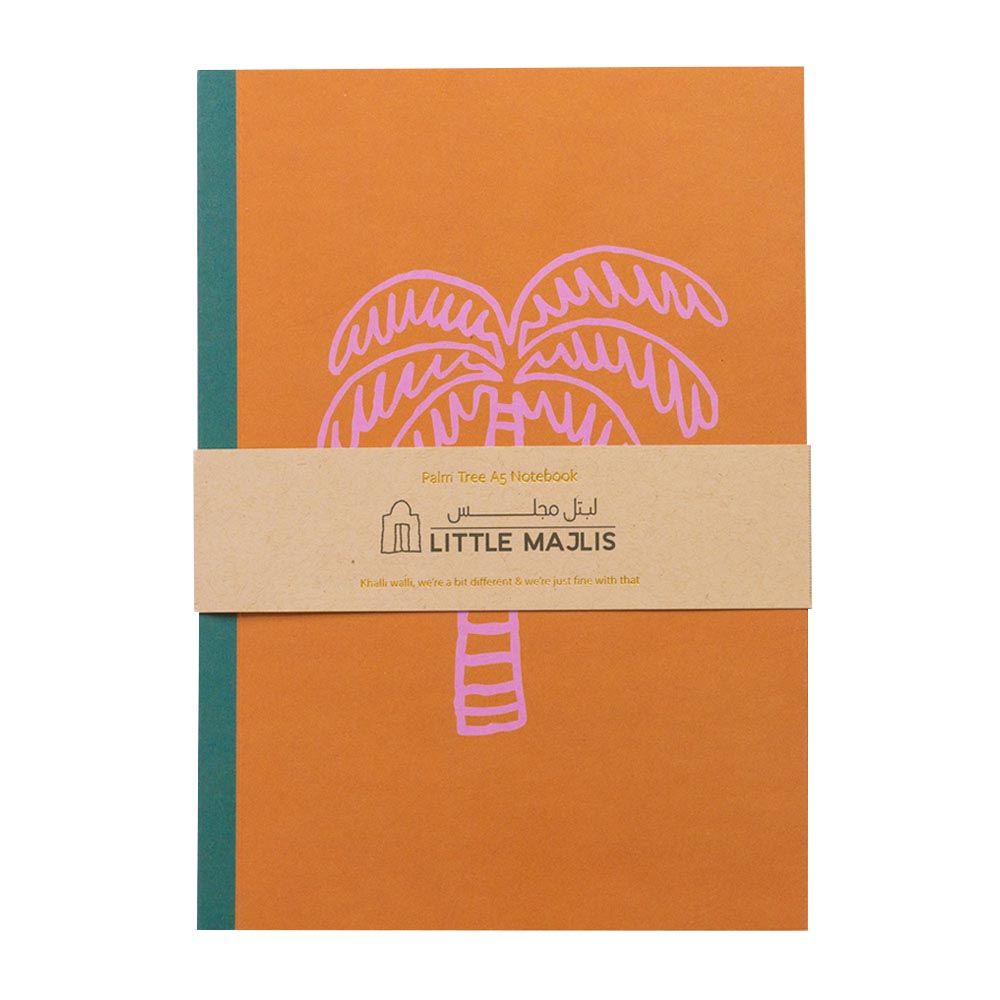 Little Majlis - A5 Gatefold Notebook - Palm Tree - 120 Sheets