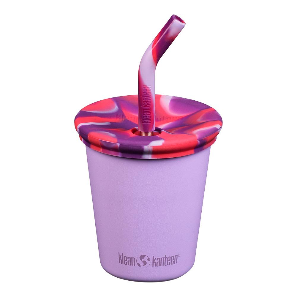 Klean Kanteen - Kid Cup With Straw Lid - Crocus Petal - 295ml