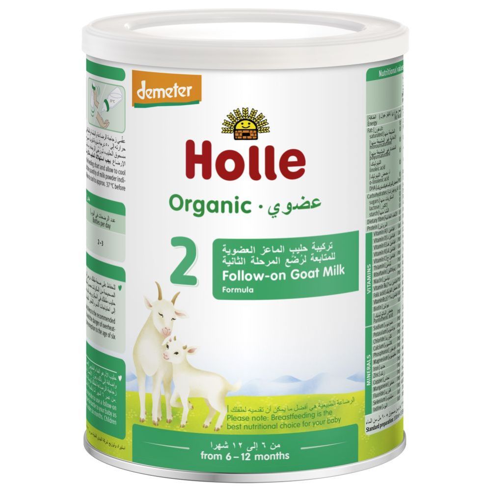 Holle - Formula 2 Organic Goat Milk Powder - 6-12M - 400 g