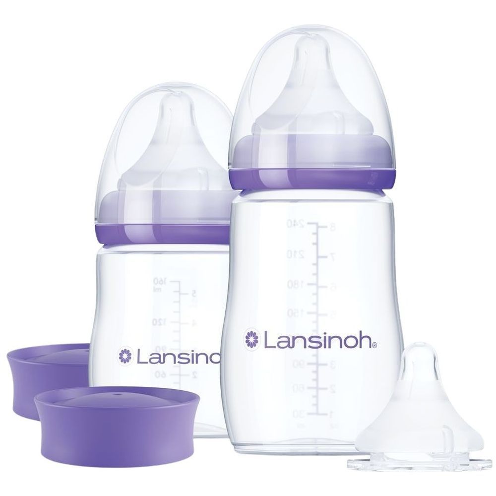 Lansinoh - Feeding Bottle Starter Kit - 6 Pcs