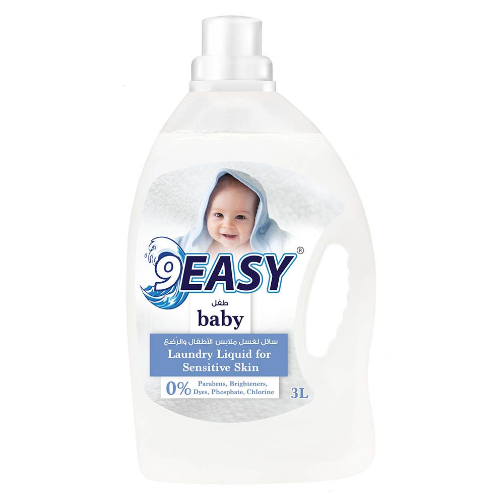 9Easy - Baby Sensitive Laundry Liquid - 3 L