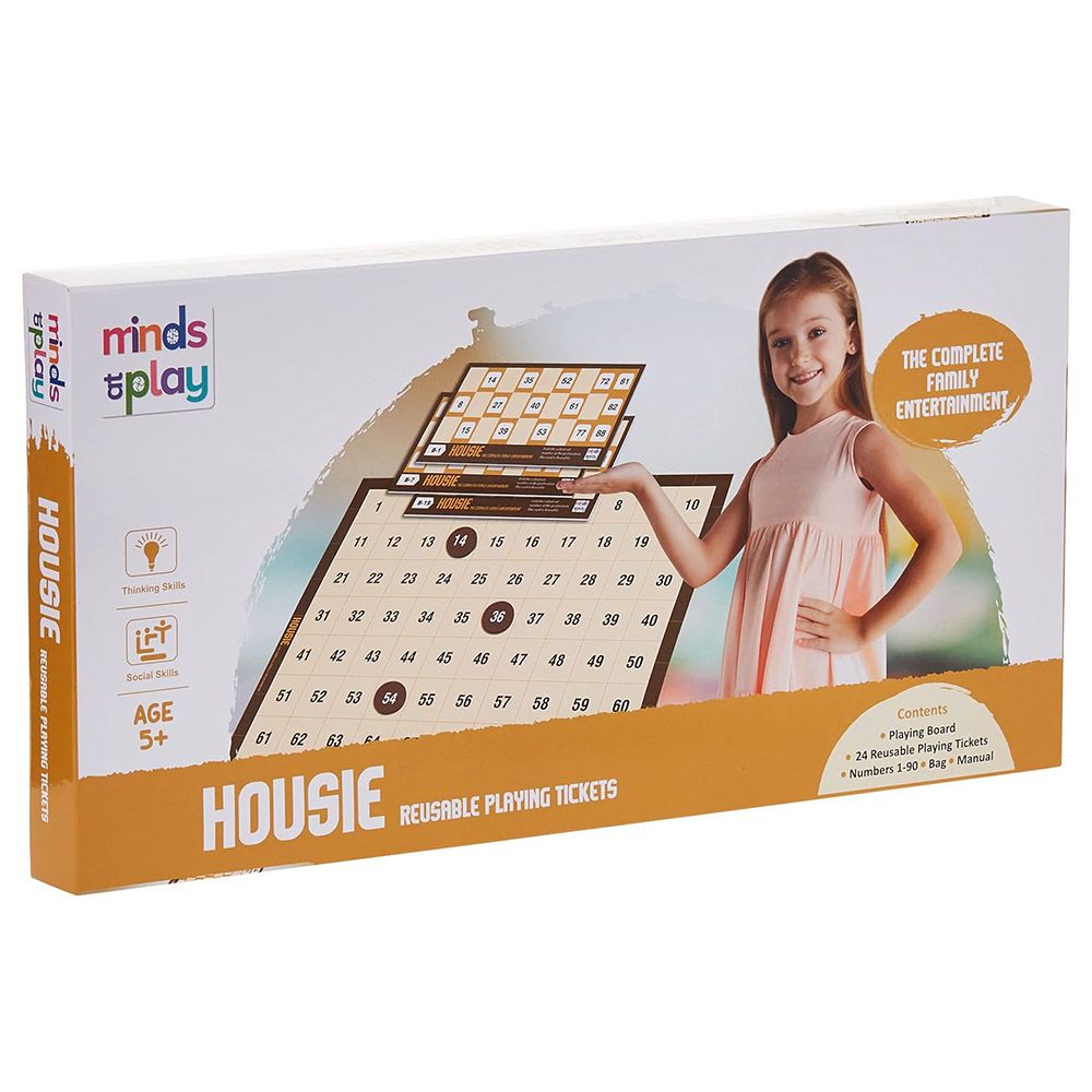 Minds At Play - Housie Board Game Set