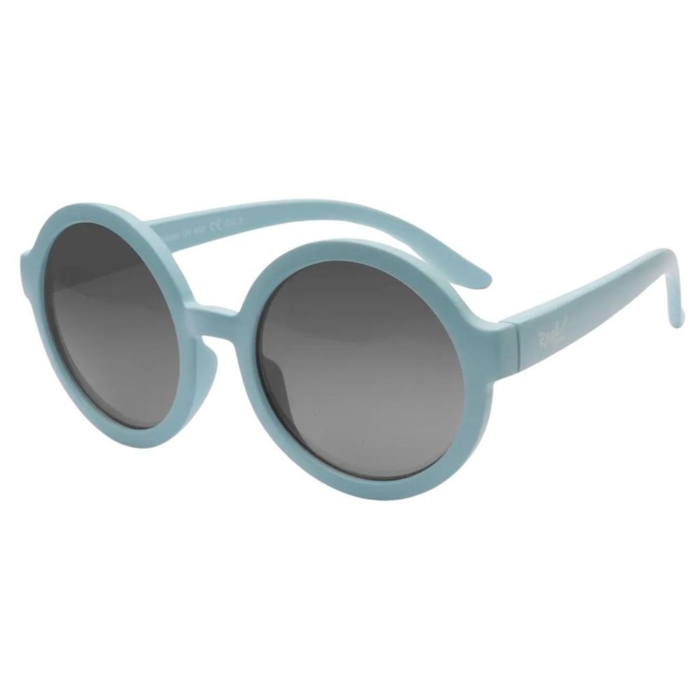 Real Shades - Vibe Smoke Lens Sunglasses - Cool Blue