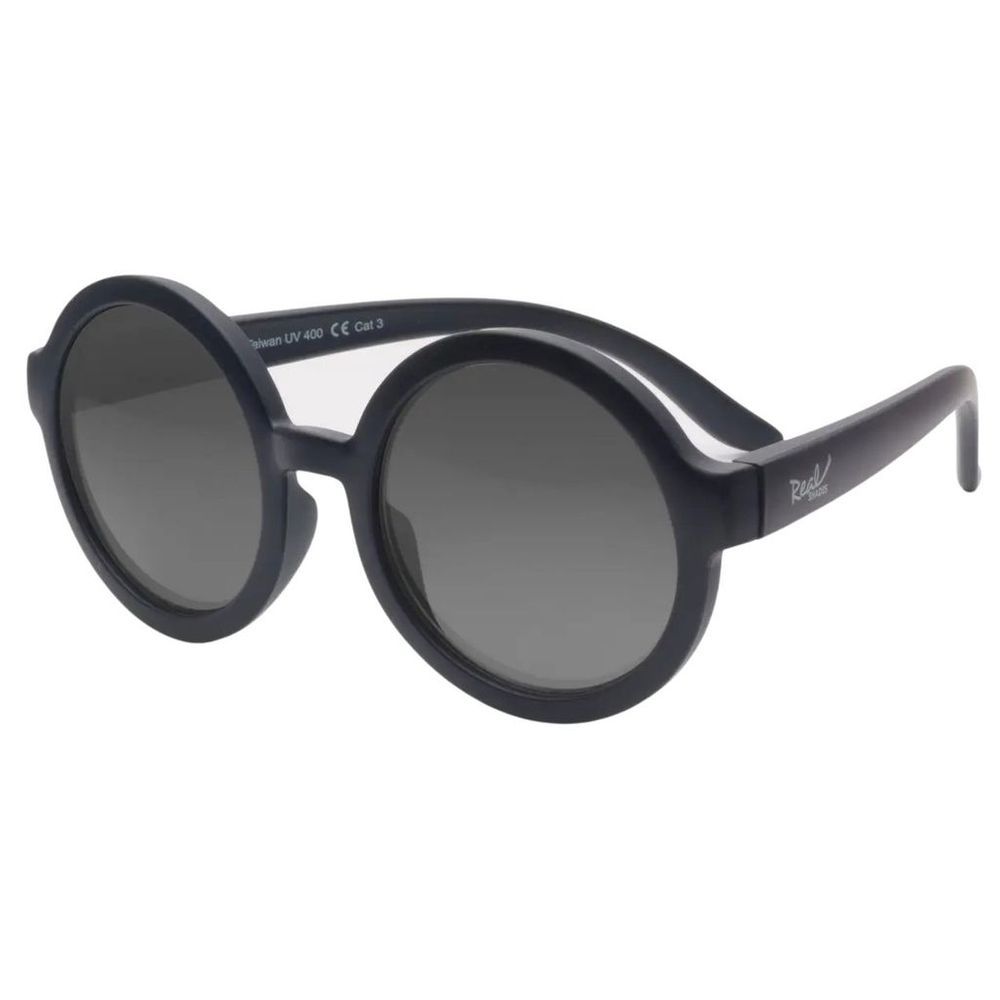 Real Shades - Vibe Smoke Lens Sunglasses - Inkwell