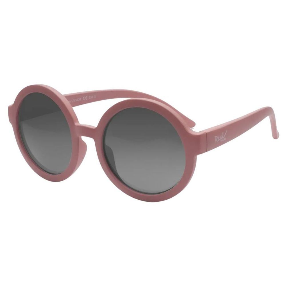 Real Shades - Vibe Smoke Lens Sunglasses - Mauve