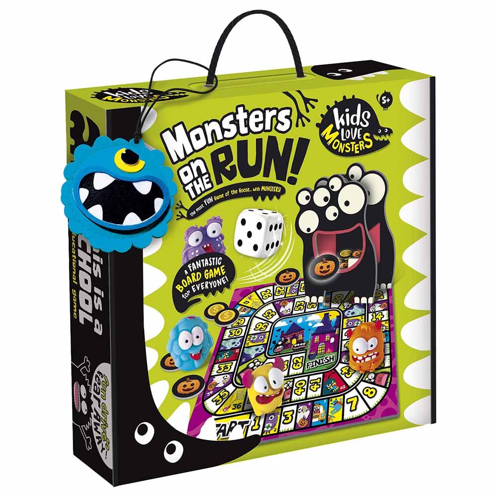 Kids Love Monsters - Monsters On The Run! Board Game