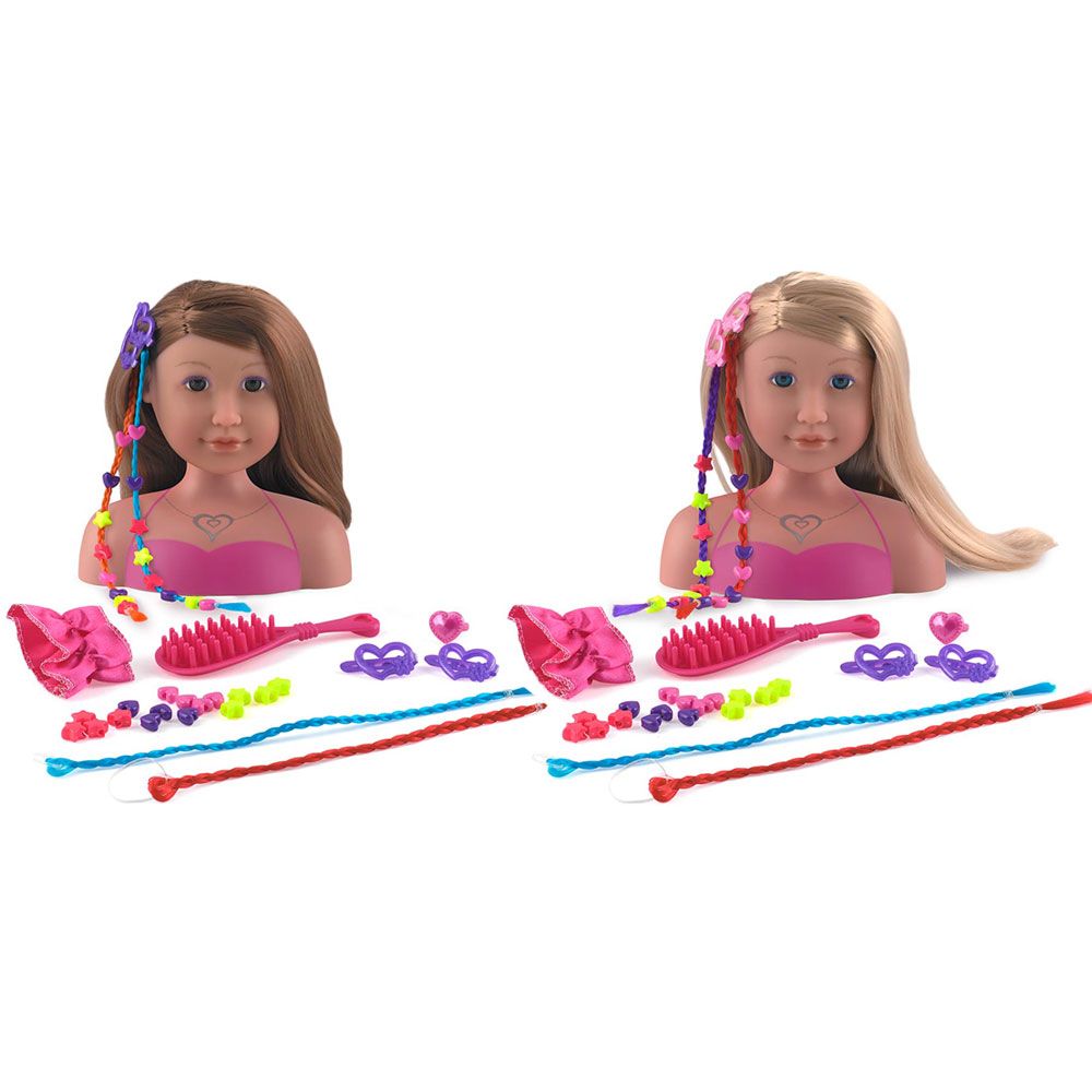 Dollsworld - Ashley Styling Head Play Set 1pc - Assorted