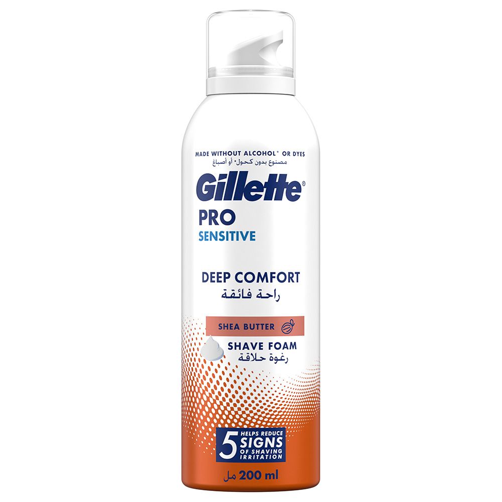 Gillette - Deep Comfort Shaving Foam - 200 ml