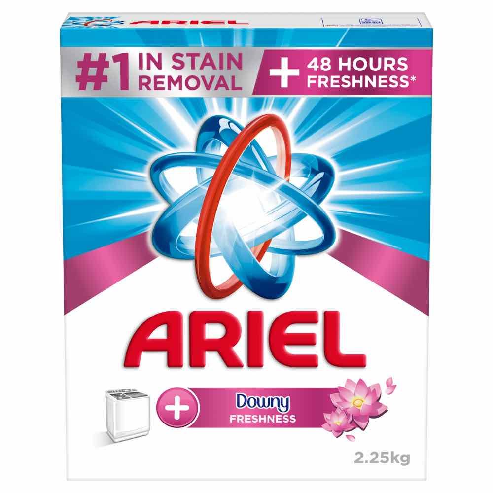 Ariel - Semi-Automatic Downy Fresh Laundry Detergent Powder, 2.25Kg