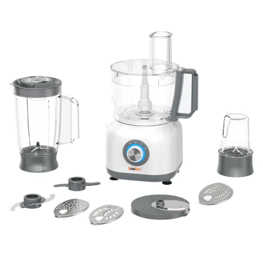 Koolen - Food Processor - White - 1.2 L - 800 W