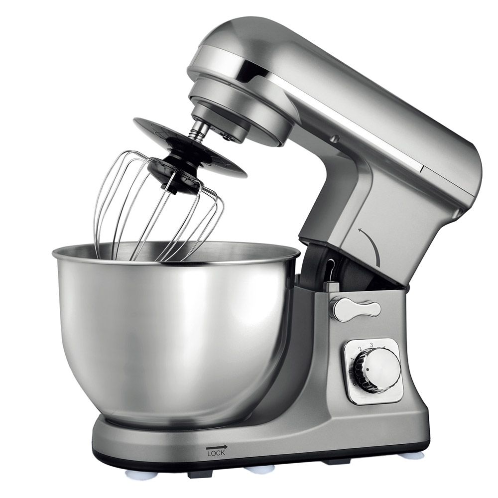 Koolen - 6 Speed Electric Stand Mixer - Grey - 5 L - 1000 W