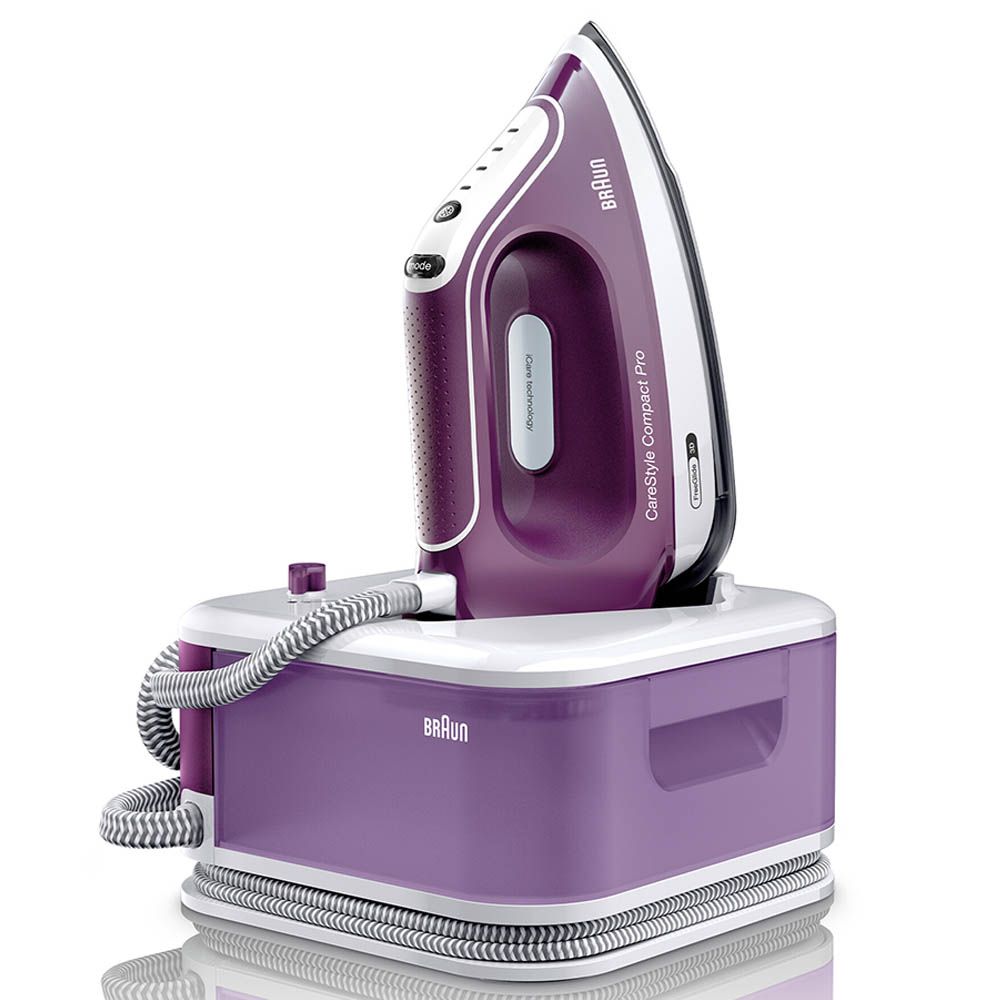 Braun - Compact Pro Steam Generator Iron 2400 W - Violet