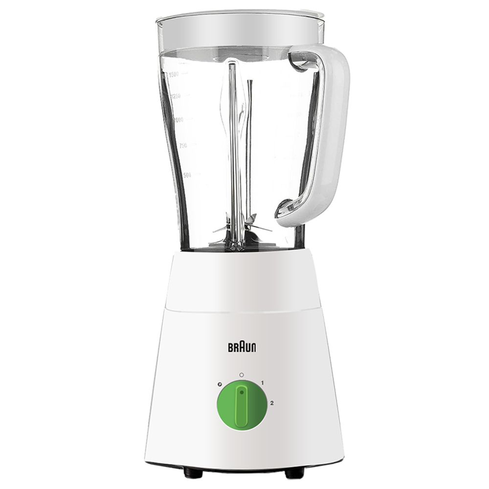 Braun - PowerBlend 1 Jug Blender - White - 500 W