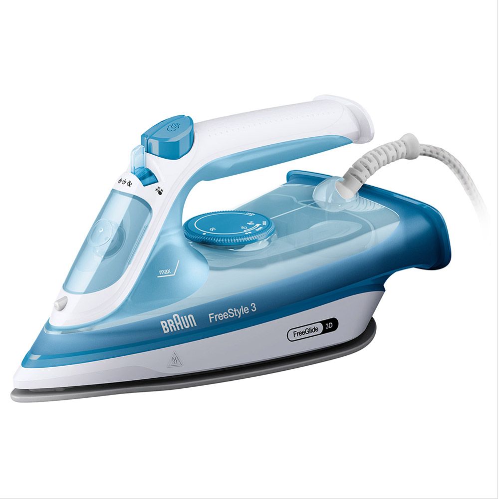 Braun - FreeStyle 3 Steam Iron - Blue - 2400 W