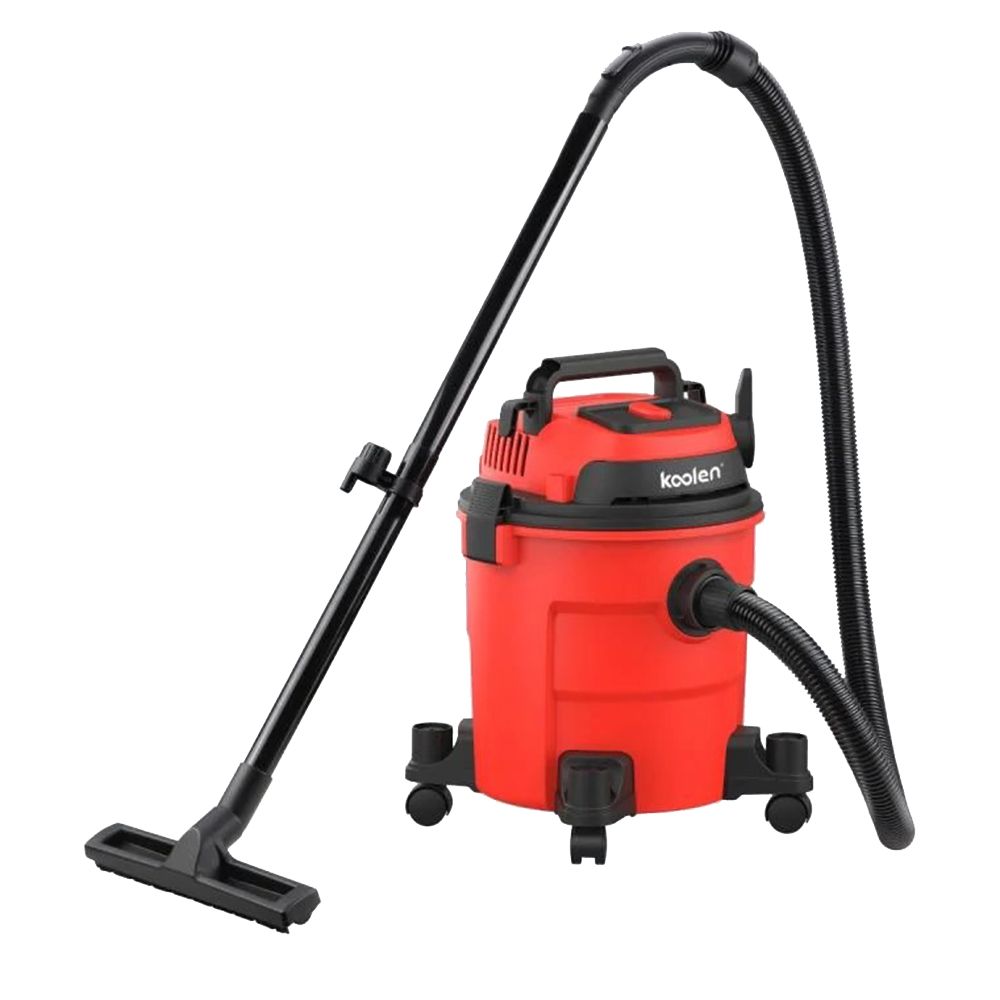 Koolen - Wet And Dry Drum Vacuum Cleaner - Red - 20 L - 1600 W