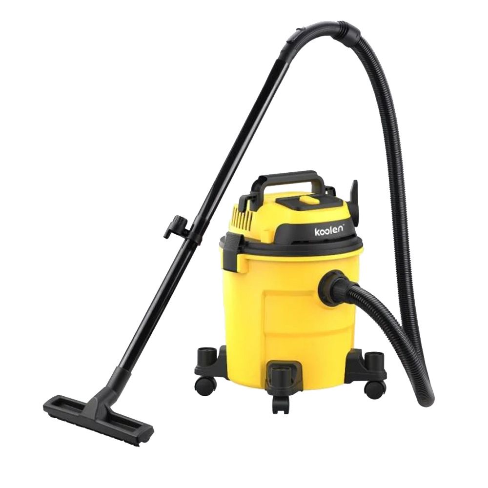 Koolen - Wet And Dry Drum Vacuum Cleaner - Yellow - 20 L - 1600 W