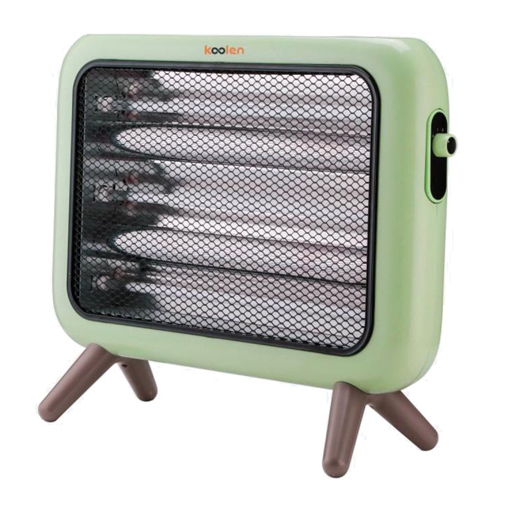 Koolen - 3 Tubes Quartz Electric Heater - Green - 1500 W