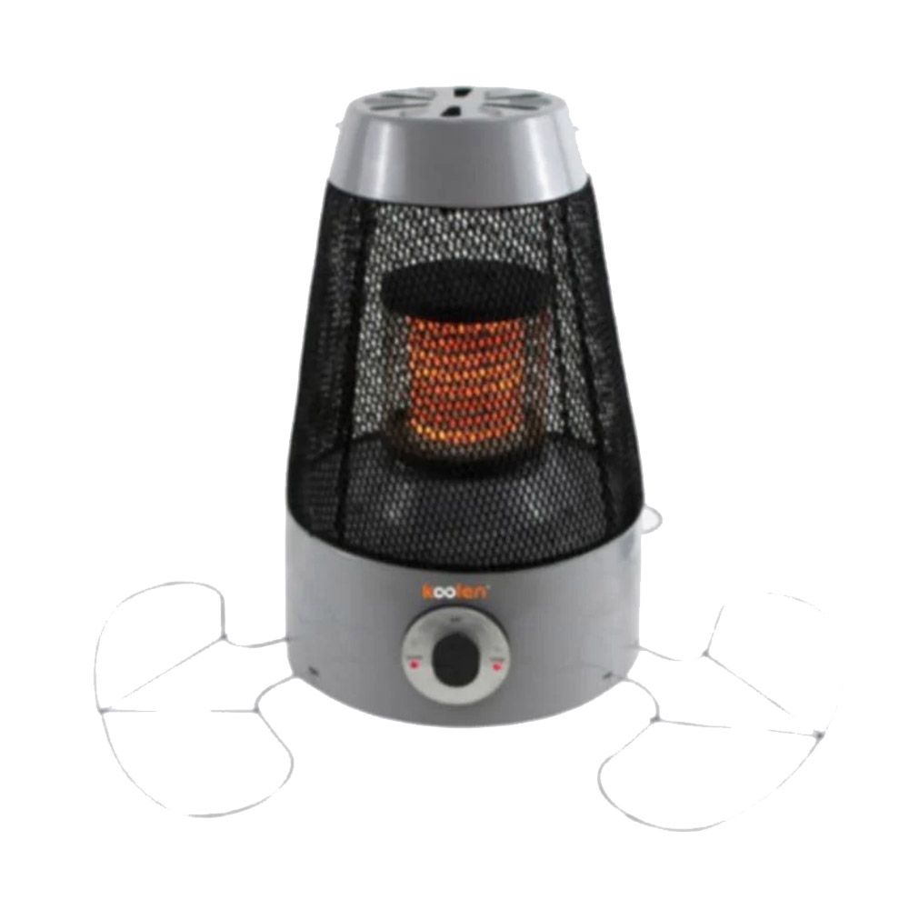 Koolen - Electric Round Heater - Grey - 2000 W