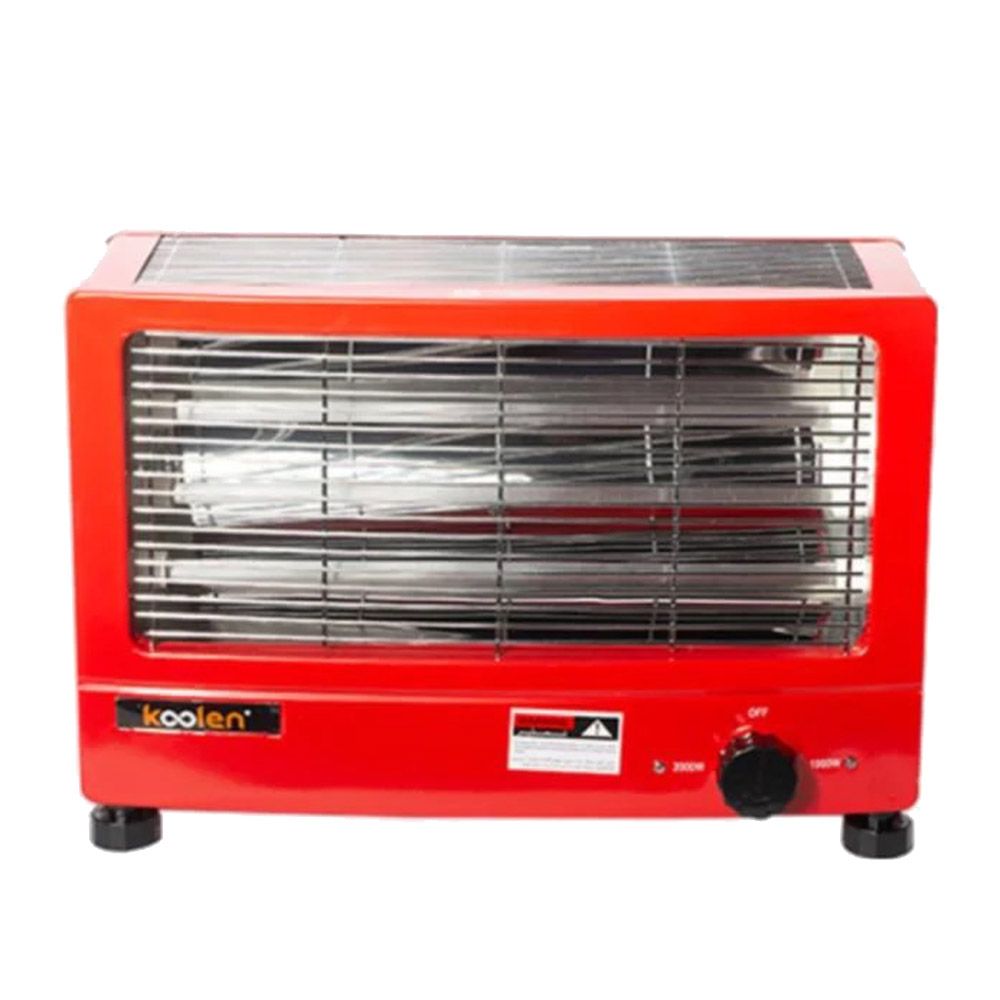 Koolen - 4 Tubes Radiant Heater - Red - 2000 W