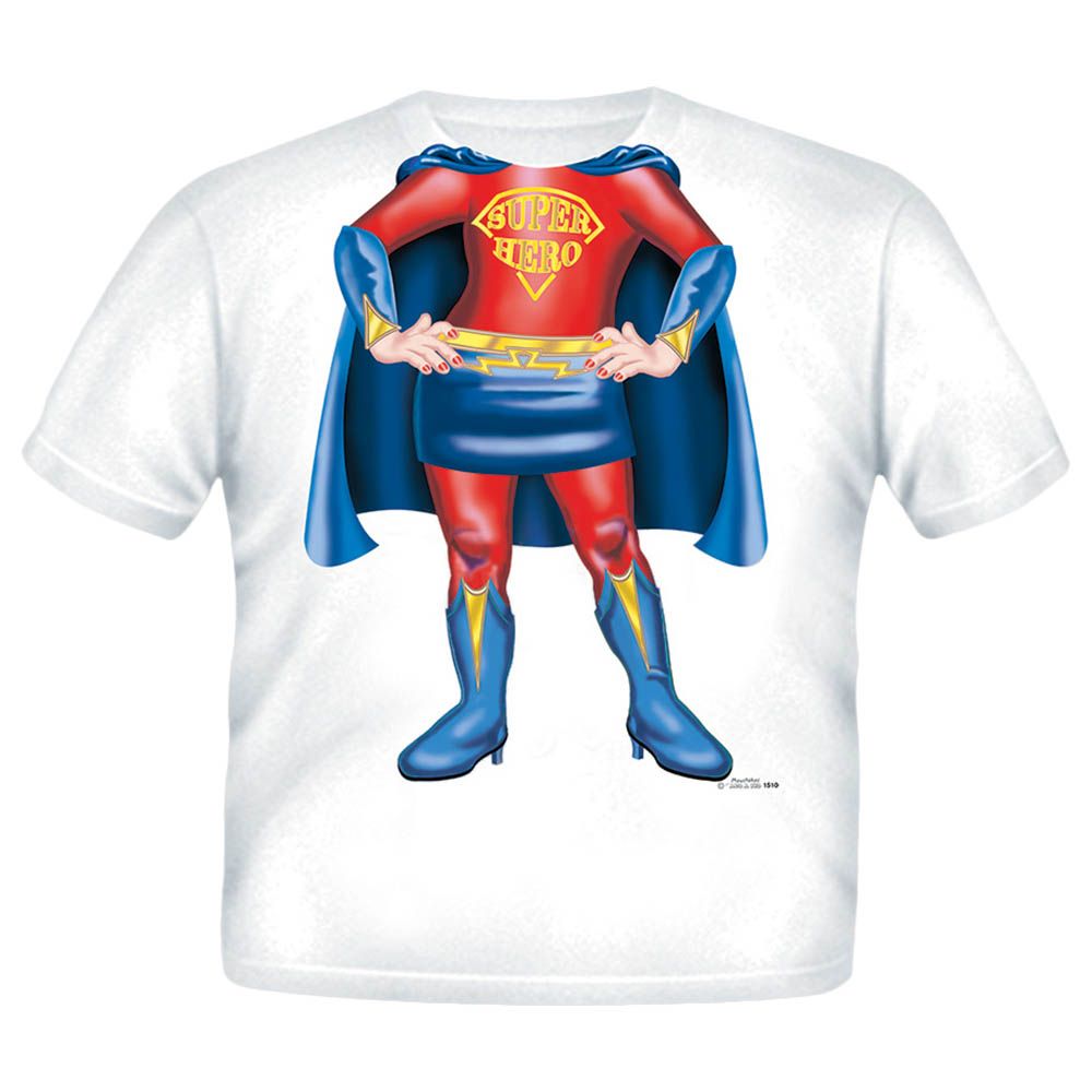 Just Add A Kid - Super Girl Printed T- Shirt