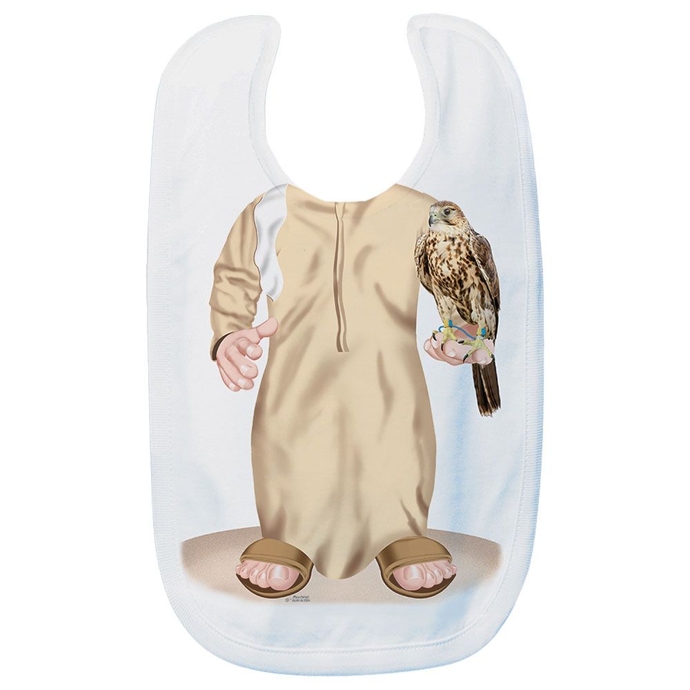 Just Add A Kid - Falcon Kid Printed Bib