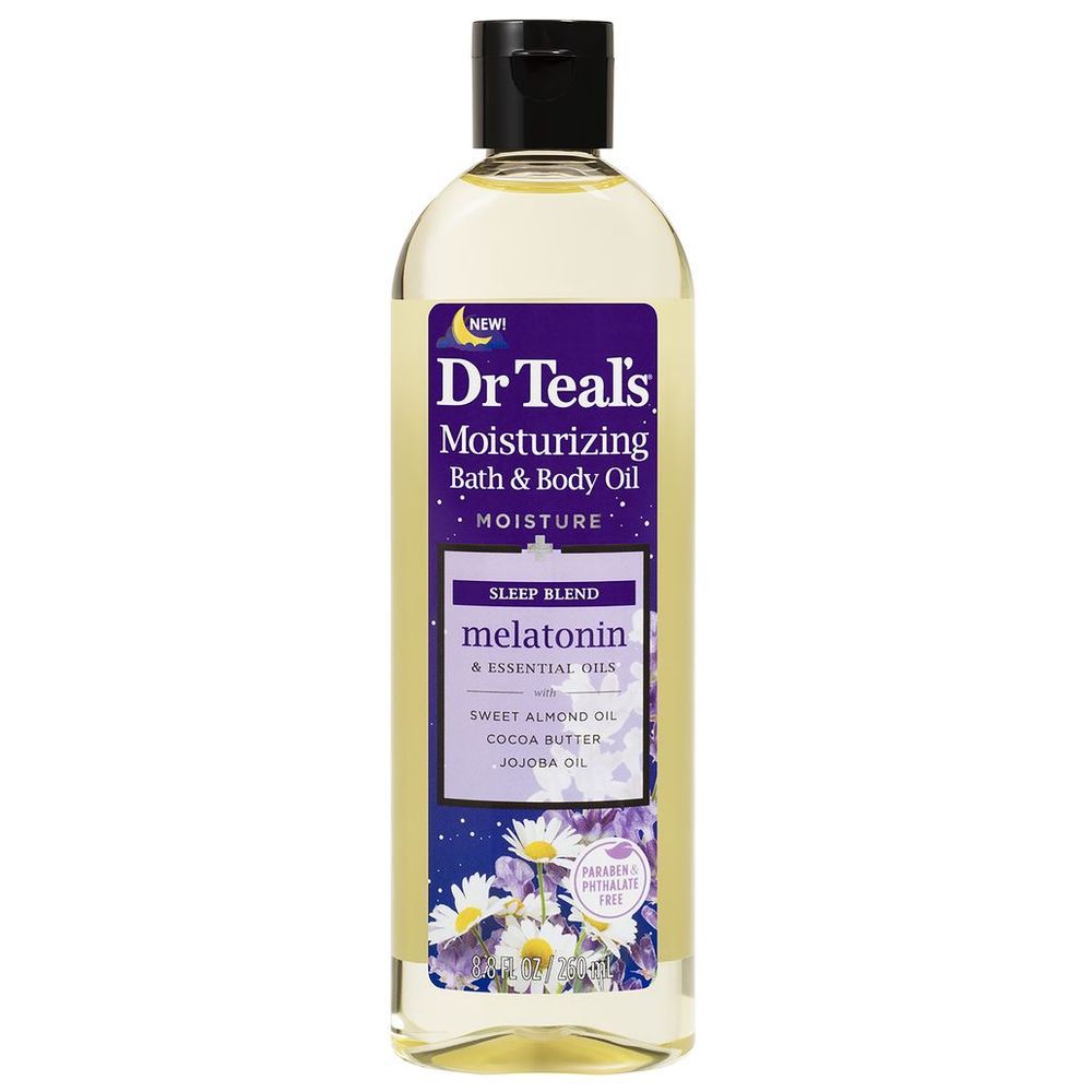 Dr Teal's - Bath & Body Oil Moisturizing Sleep Blend With Melatonin - 260ml