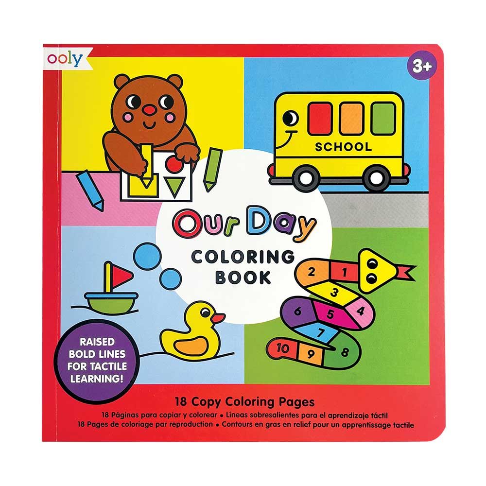 Ooly - Copy Coloring Book - Our Day