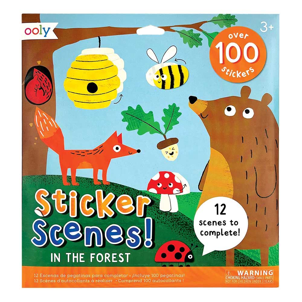 Ooly - Sticker Scenes - In The Forest