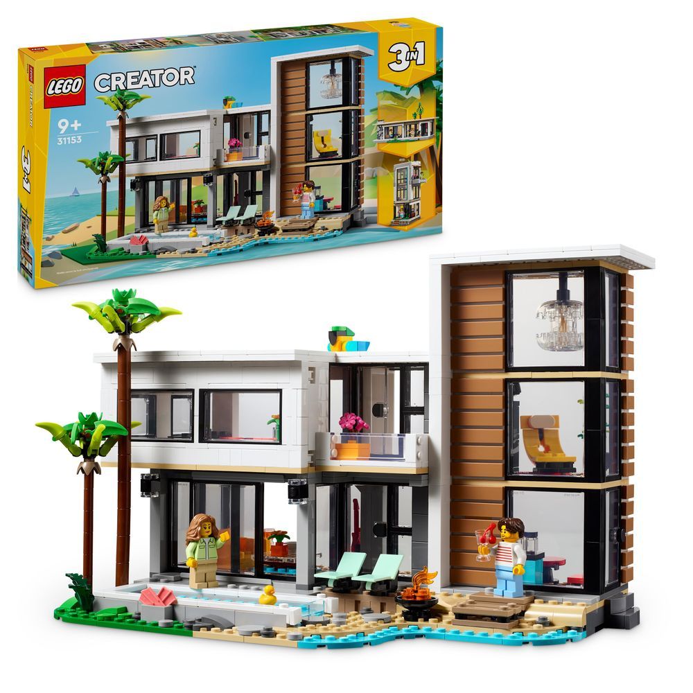 Lego - Modern House Playset - 939pcs