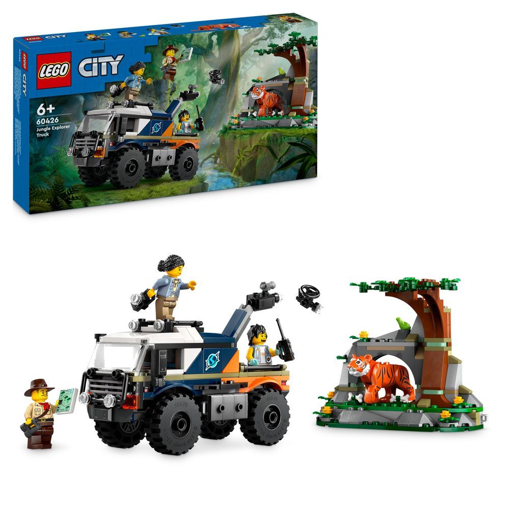 Lego - City Jungle Explorer Off-Road Truck Building Toy Set - 314pcs