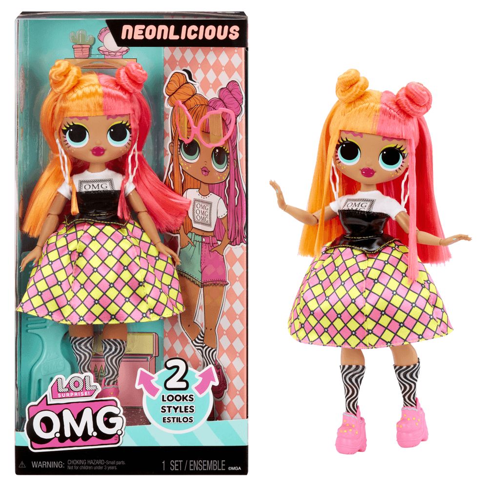 LOL - Surprise OMG Neonlicious Fashion Doll W/ Accessories