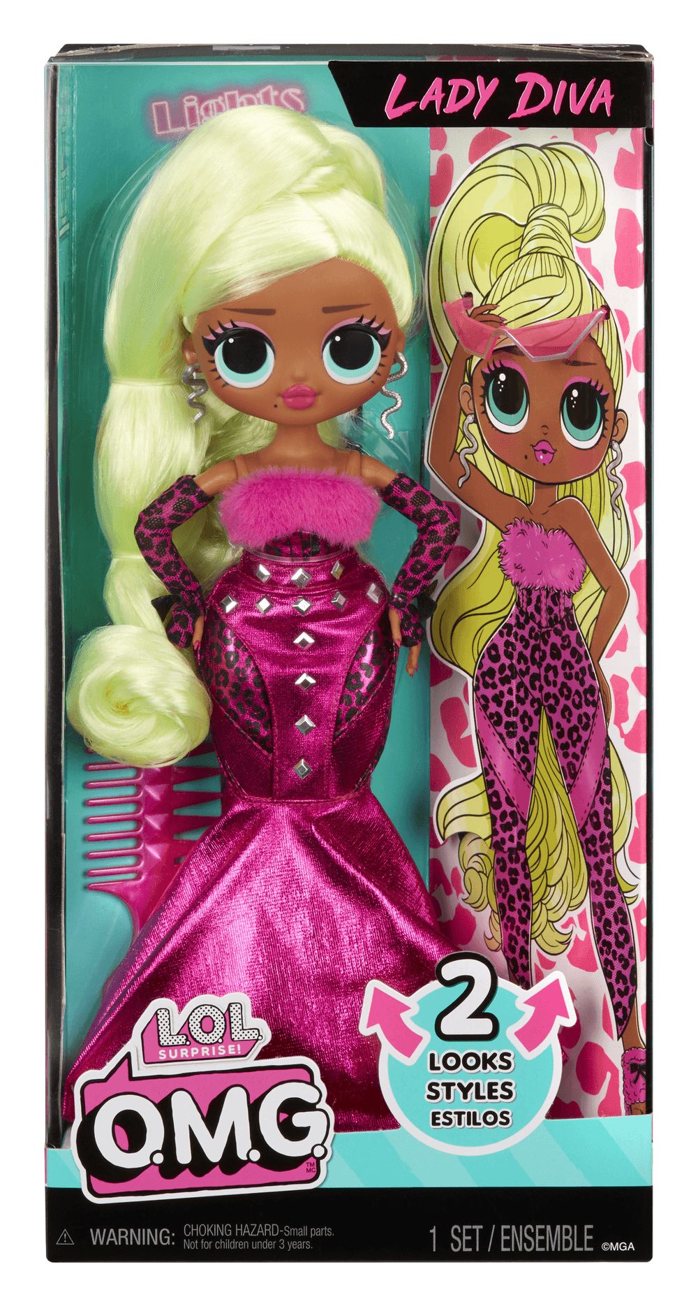 LOL - Surprise OMG Lady Diva Fashion Doll W/ Accessories