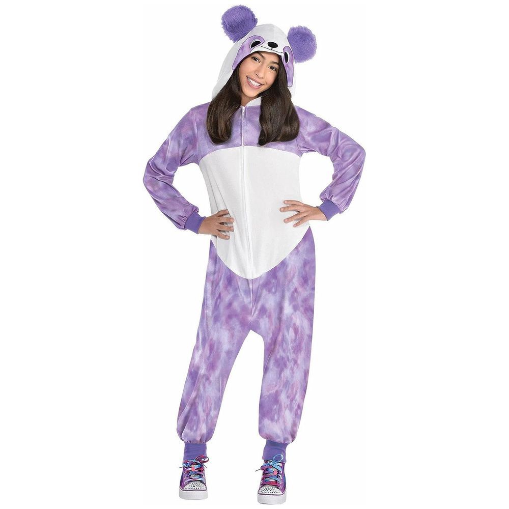 Party Centre - Adult Zipster Panda Fancy Dress Costume