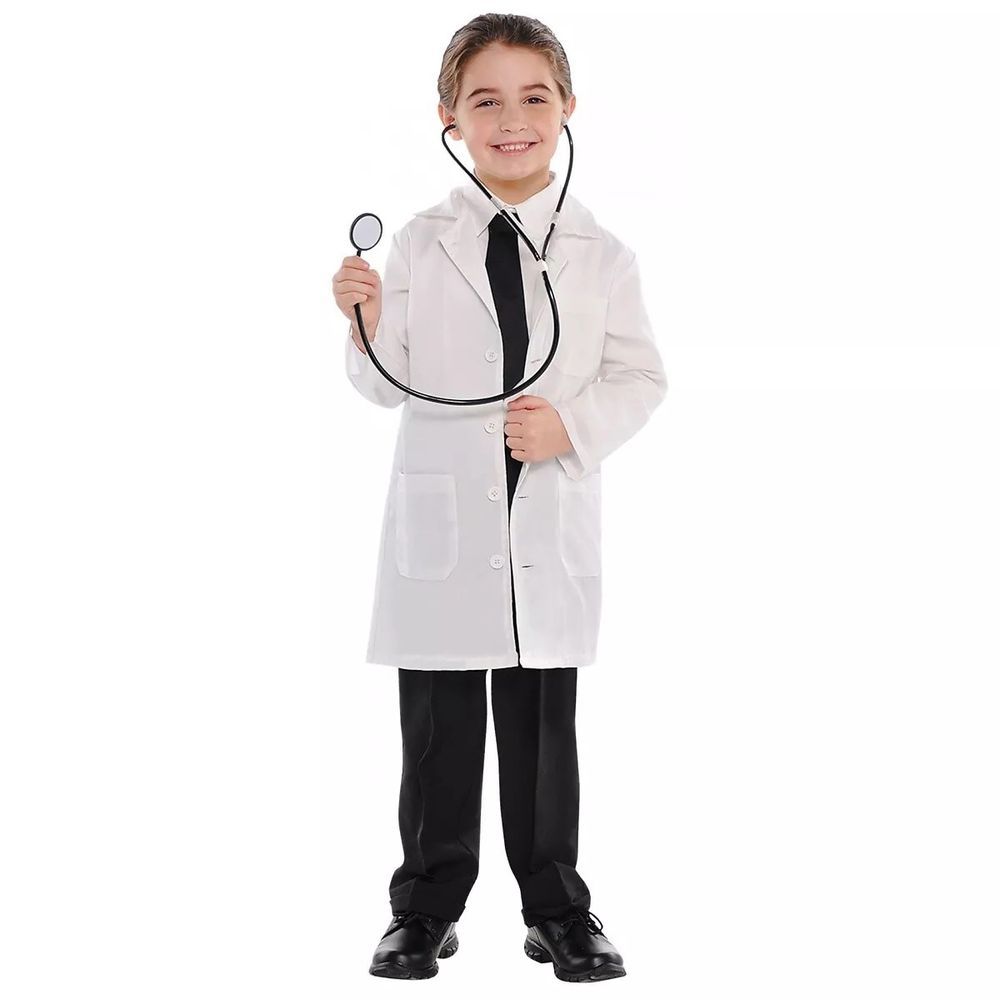 Party Centre - Child Doctor Lab Coat - Fancy Costume