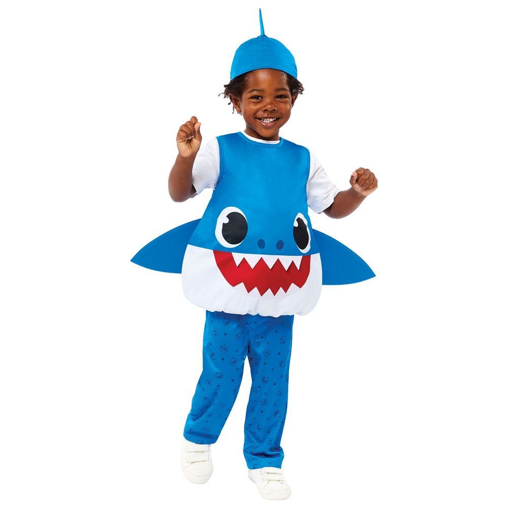 Party Centre - Baby Shark Daddy Fancy Animal Costume - Blue