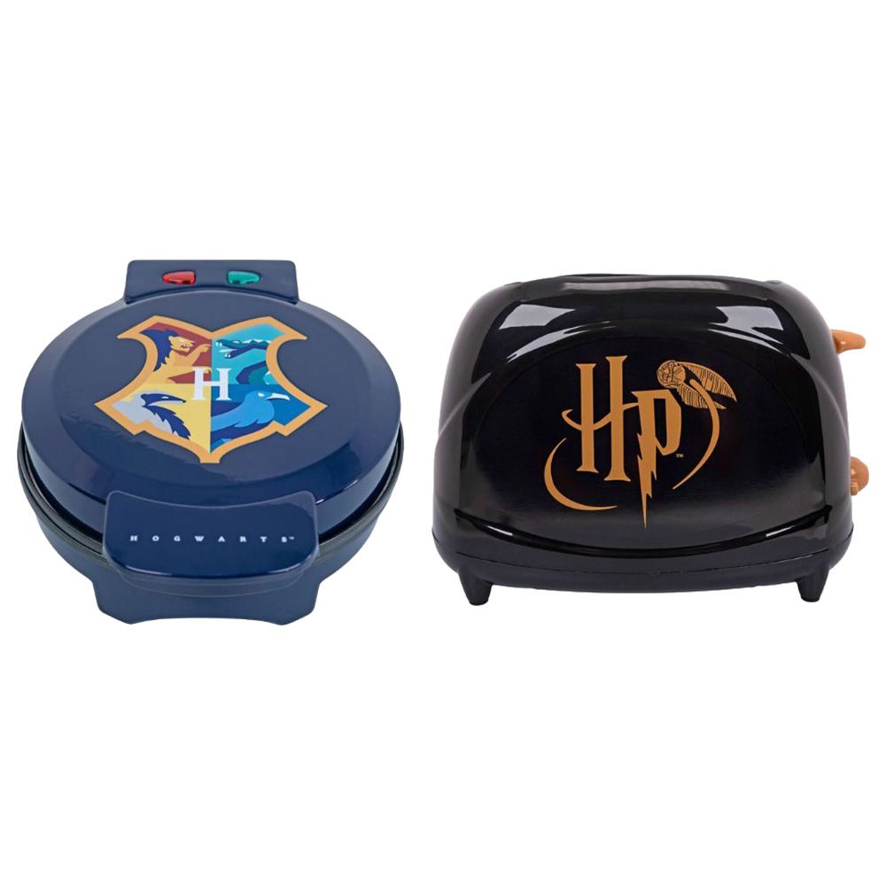 Uncanny Brands - Harry Potter Toaster & Hogwarts Waffle Maker