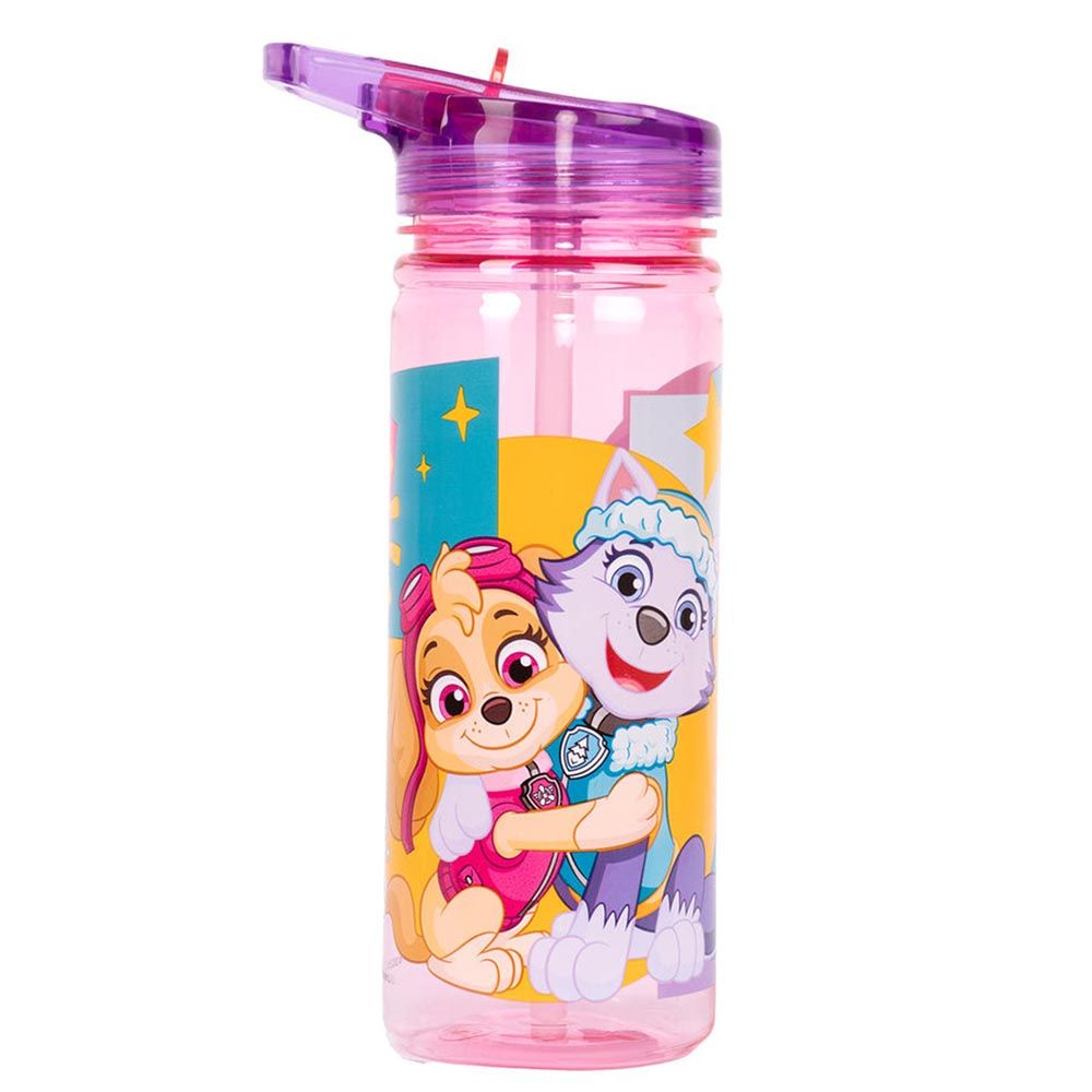 Fringoo - Plastic Bottle w/ Straw - Skye - 580 ml