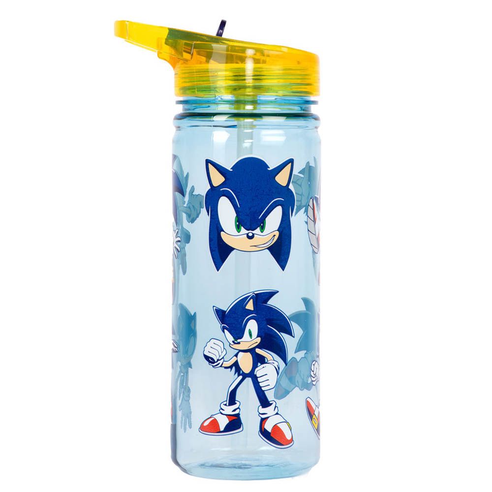 Fringoo - Plastic Bottle w/ Straw - Sonic the Hedgehog - 580 ml