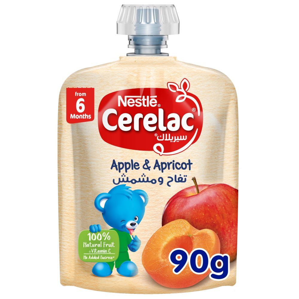 Nestle Cerelac - Apple & Apricot Puree - 90 g