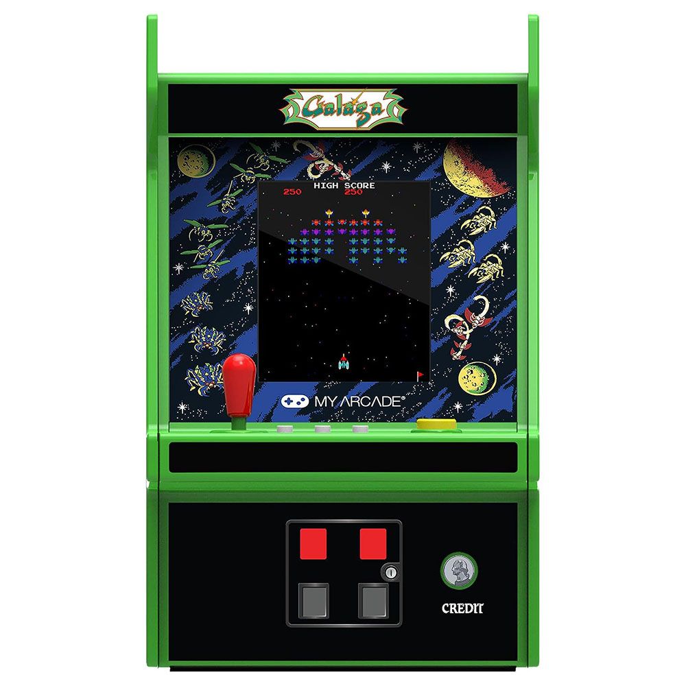 My Arcade - 2-in-1 Galaga Micro Player Pro Mini Arcade Machine