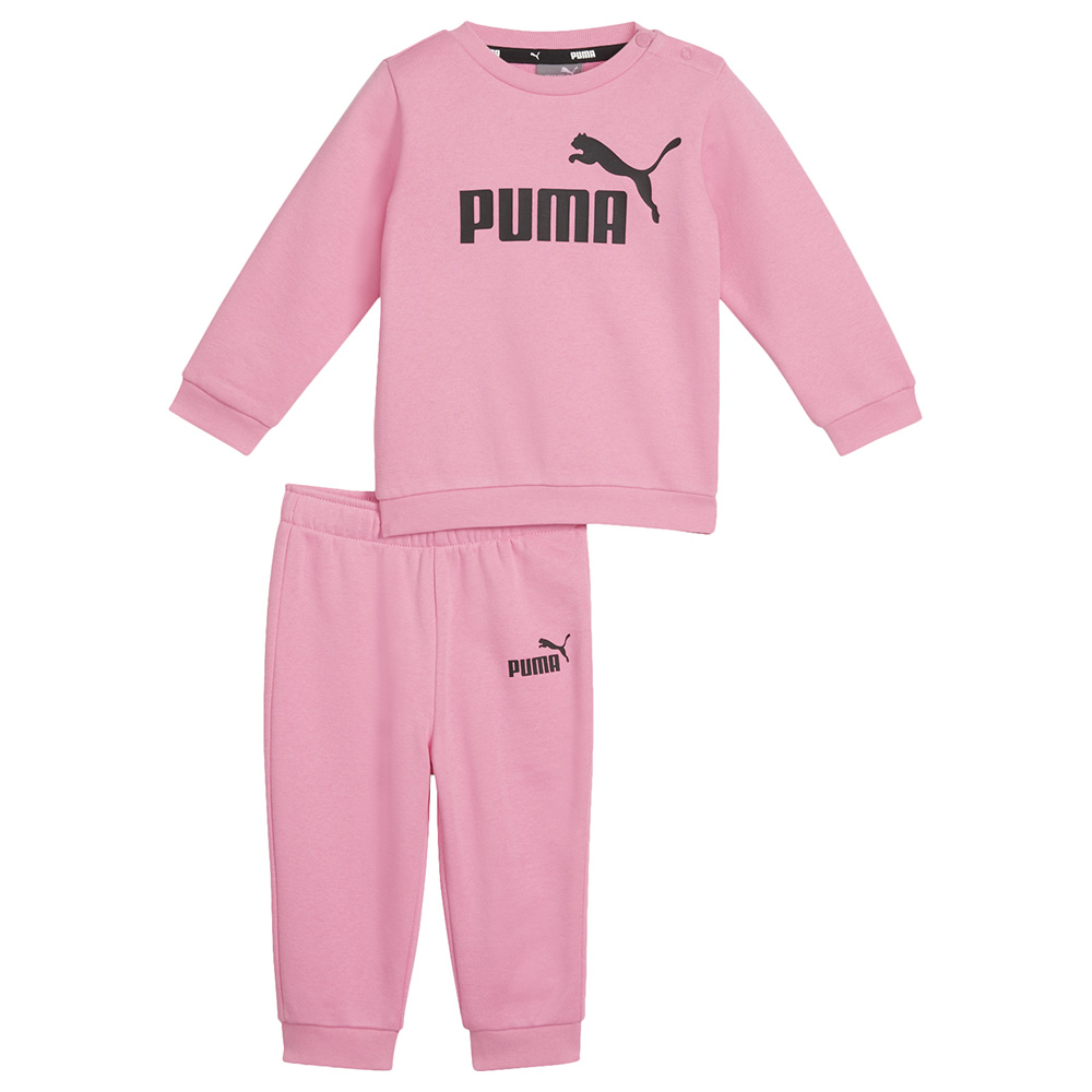 PUMA Little Girls 2 Piece Mesh Crew Neck outlet Tee Short Set, Crystal Rose, Size 5