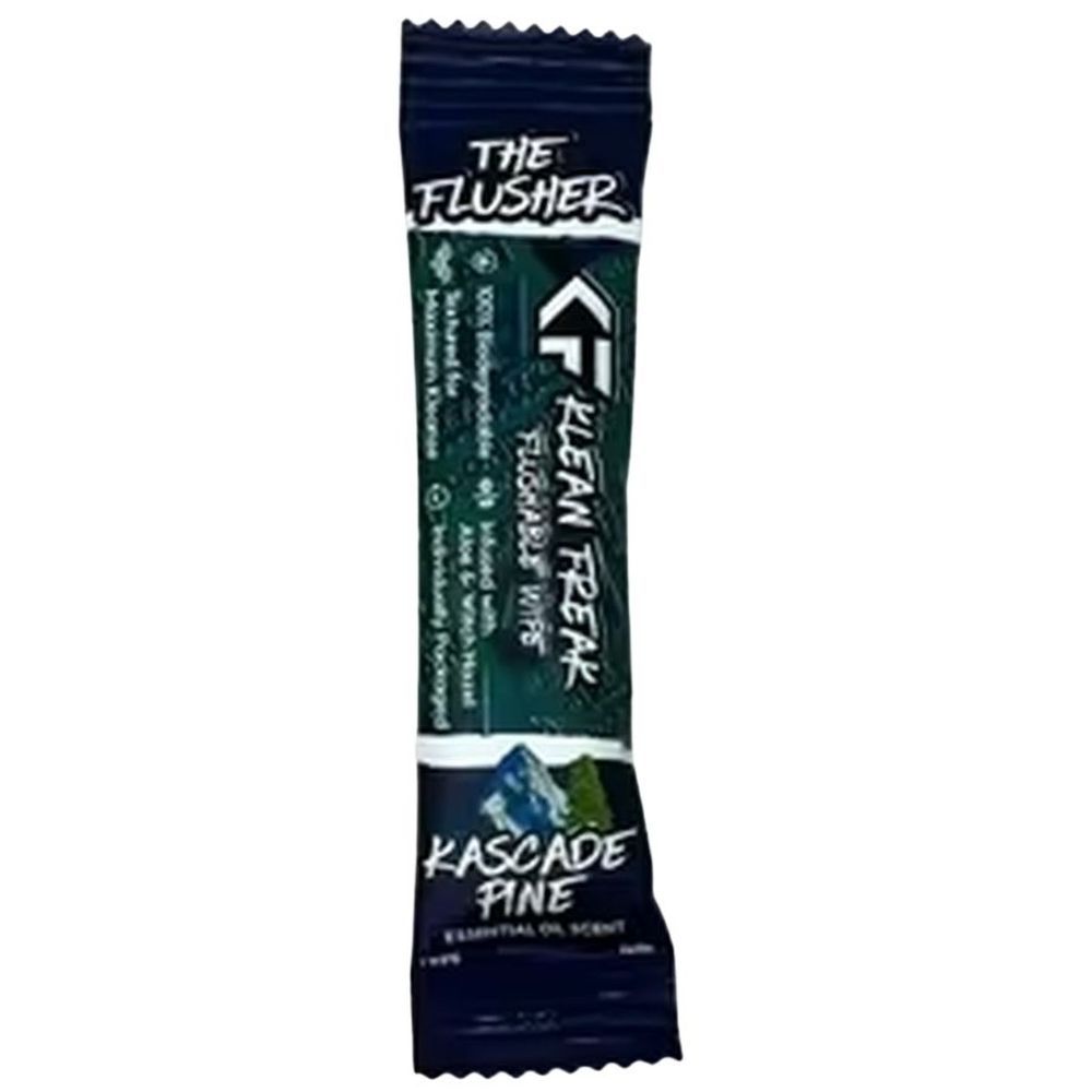 Klean Freak - The Flusher Wipes - Single Sachet - Kascade Pine