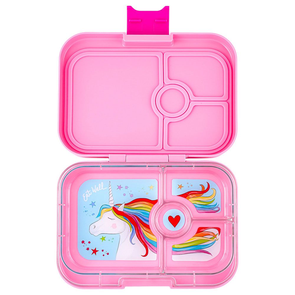 Yumbox - Panino Unicorn 4 Compartments Lunch Box - Power Pink