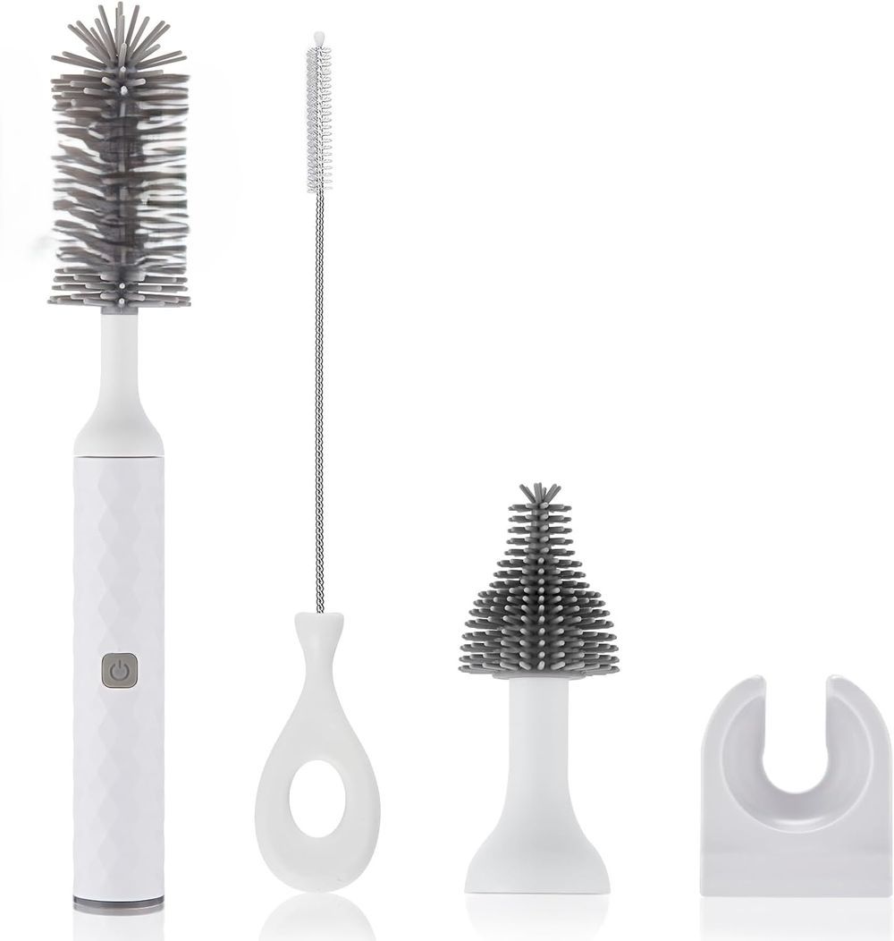 Spectrum - Wireless Electric Bottle Brush - White