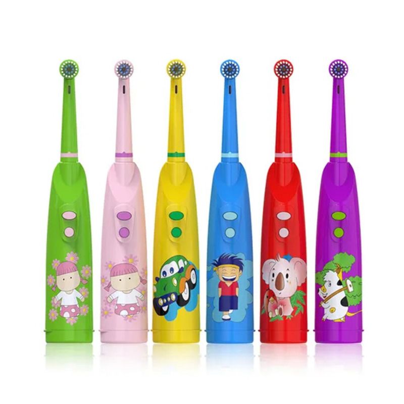 Spectrum - Kids Electric Toothbrush With 1 Replacement Brush Head - Color May Vary